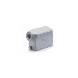 Capot 10B, Aluminium moulé sous pression, Alliage de zinc moulé, IP65, Sortie horizontale, M20